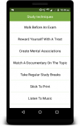 Study techniques screenshot 1