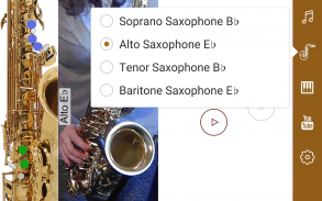 2D Saxofón Notas screenshot 17