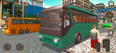 City Coach Bus Driving Games screenshot 16