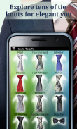 Jak wiązać krawat - Tie a Tie screenshot 4