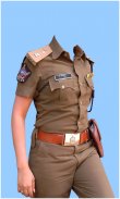 Women Police Uniform Photo App screenshot 2