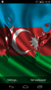 Flag of Azerbaijan Wallpapers screenshot 0