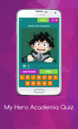 My Hero Academia Character Quiz screenshot 2