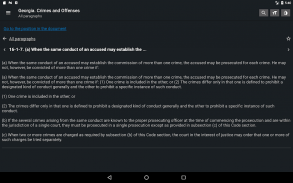 Georgia Crimes & Offenses Code screenshot 6