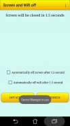 Screen and Wifi off button screenshot 0