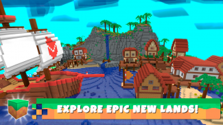 Crafty Lands - Craft, Build and Explore Worlds screenshot 3