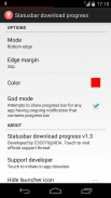 Statusbar Download Progress screenshot 1