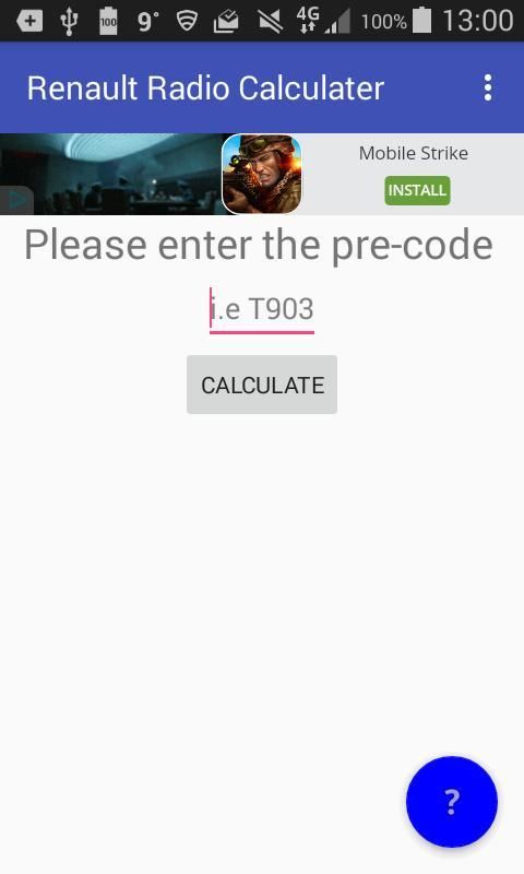 ubehagelig Følelse Converge Renault Radio Code Calculator - APK Download for Android | Aptoide