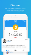 investFeed Cryptocurrency Social Network screenshot 0