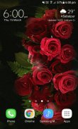 Red Roses Shine LWP screenshot 2