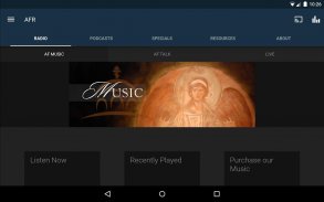 Ancient Faith Radio App screenshot 4