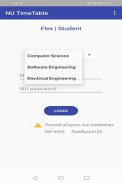 NU TimeTable screenshot 1