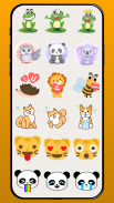 Emoji Stickers & Animals WA screenshot 4