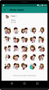 Couple Love and Romance Sticker WAStickerApps screenshot 5