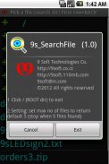 Search File: only for SD screenshot 1