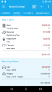 MoneyControl Expense Tracking screenshot 1