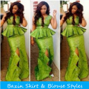 Bazin Skirt & Blouse Styles