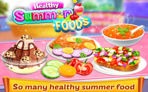 Healthy Summer Food Game screenshot 1