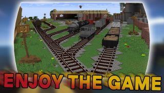 Realistic Train Minecraft Mod screenshot 3