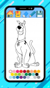 Scooby coloring doo cartoon ga screenshot 6