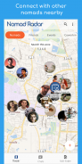 Nomad Radar - The social community app for Nomads screenshot 0