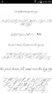 Fonts for FlipFont Script Font screenshot 6