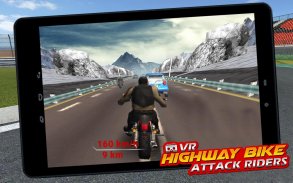 VR Highway Bike Attack Riders screenshot 0