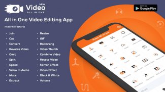 Video All in one Editor-Join, Cut, Watermark, Omit screenshot 0