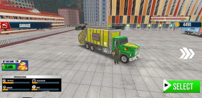 Truck Simulator Trash Truck 3D