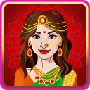 Indian Bride Makeover Dress Up