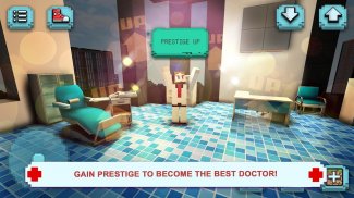 अस्पताल क्राफ्ट: डॉक्टर खेल सिम्युलेटर और भवन screenshot 3