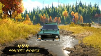 Offroad jeep driving Games screenshot 4