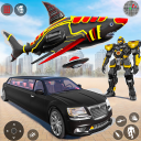 Robot juego de tiburones 3d