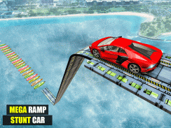 Mega Ramp car Impossible Jump screenshot 4