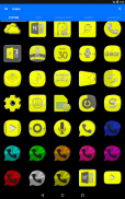 Bright Yellow Icon Pack Free screenshot 12