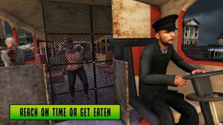 Zombie City Bus Driver Games screenshot 2