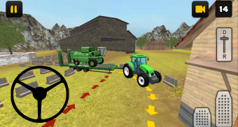 Tractor Simulator 3D: Harvester Transport screenshot 4