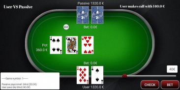 Heads-Up Texas Hold'em screenshot 2