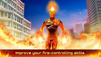 Fire Blaze Vice Town Superhero Simulator screenshot 3