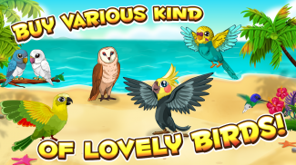 Bird Land : Jeu animalerie & Jouer avec le Oiseau screenshot 7