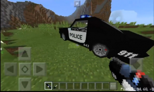 Police Patrol Vehicle addon for MCPE screenshot 0