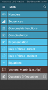 Calculatrice Math et Physique screenshot 1