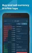 HitBTC exchange berdagang BTC screenshot 0