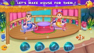 Twin mermaid babysitter care screenshot 8