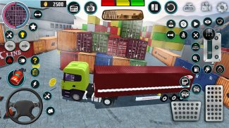 Cargo Truck parking Games screenshot 3