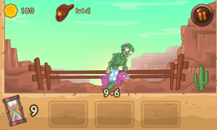 Cowboy Math Zombie screenshot 3