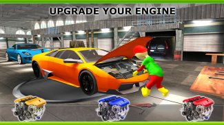 Stickman Car Mechanic Garage screenshot 0