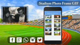 Sports Stadium Photo Frame Edi screenshot 1