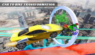 Mega Ramp Transform Car Stunts: Mega Ramp Driving screenshot 12