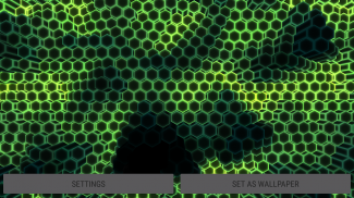 Neon Cells Particles 3D Live Wallpaper screenshot 22